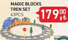 MAGİC BLOCKS TREN SET OYUNCAK MAGİC BLOCKS TREN SET OYUNCAK
